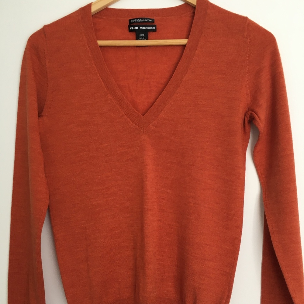 Club Monaco merino wool sweater